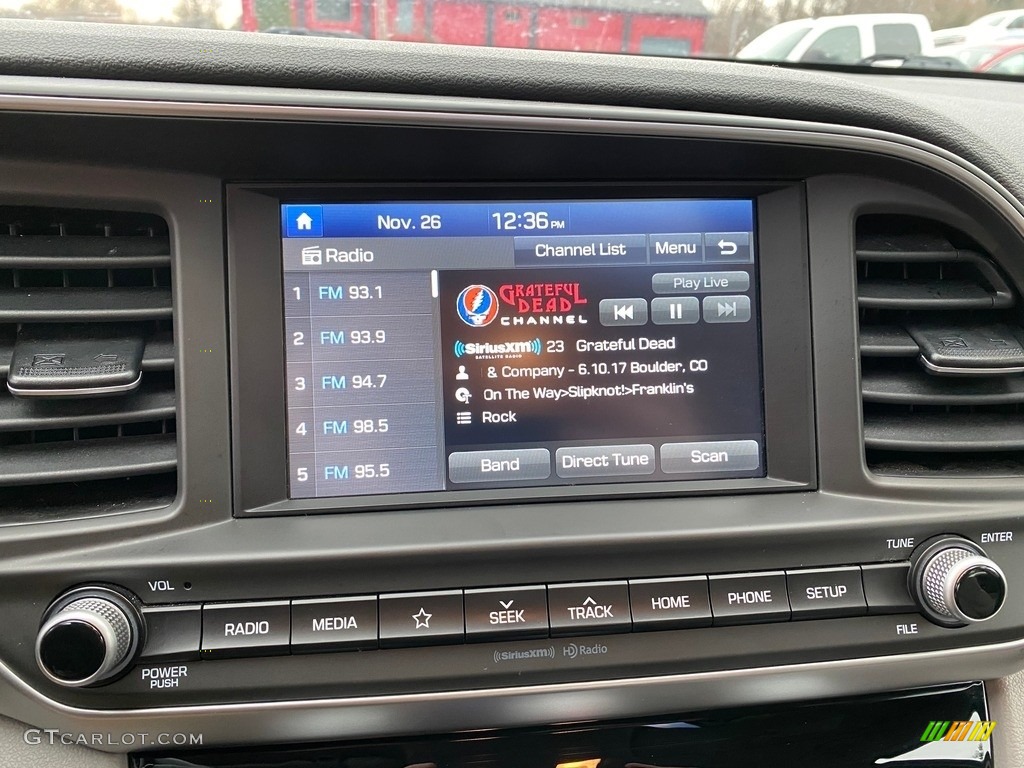 2019 Elantra SEL - Lakeside Blue / Gray photo #25