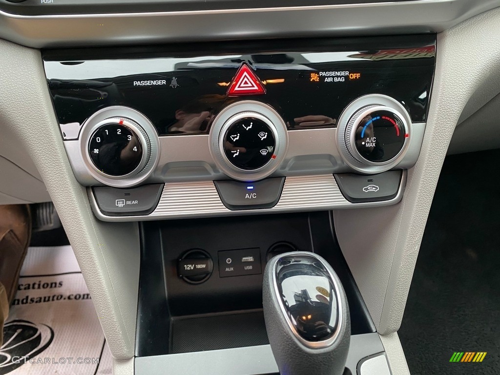 2019 Elantra SEL - Lakeside Blue / Gray photo #29