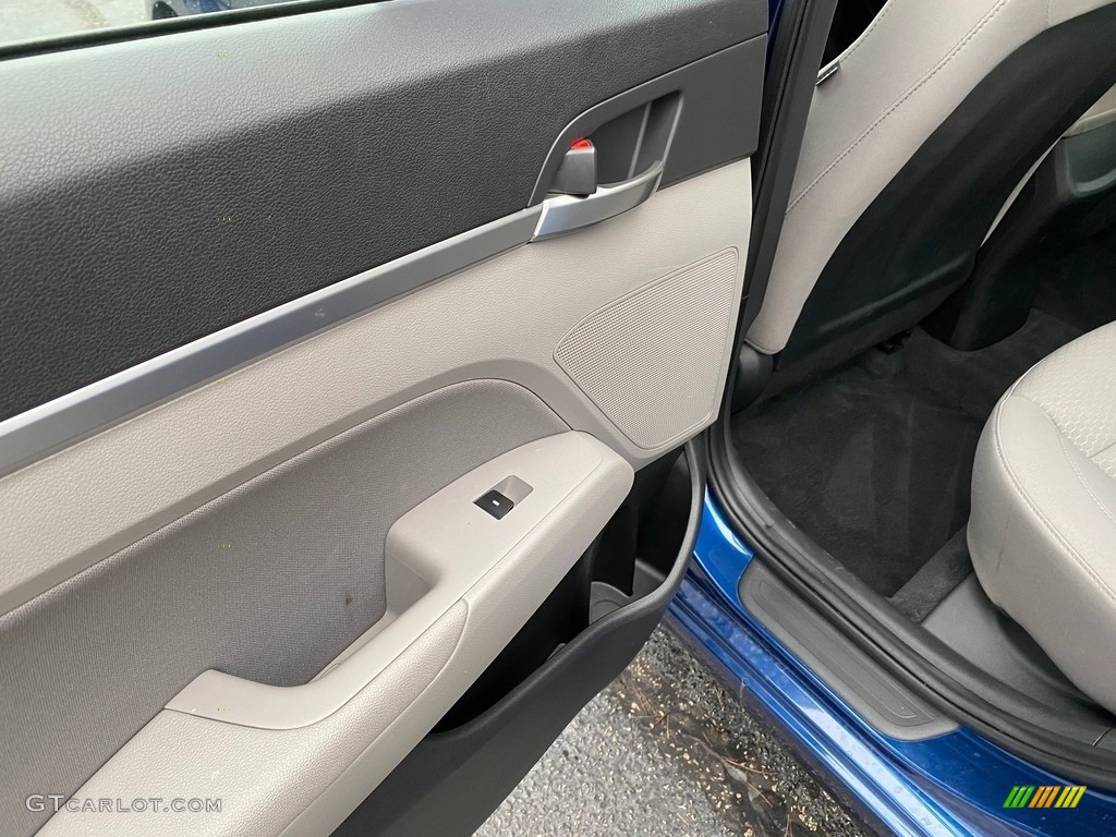 2019 Elantra SEL - Lakeside Blue / Gray photo #34