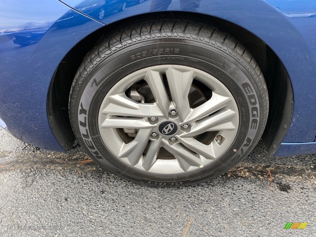 2019 Elantra SEL - Lakeside Blue / Gray photo #36