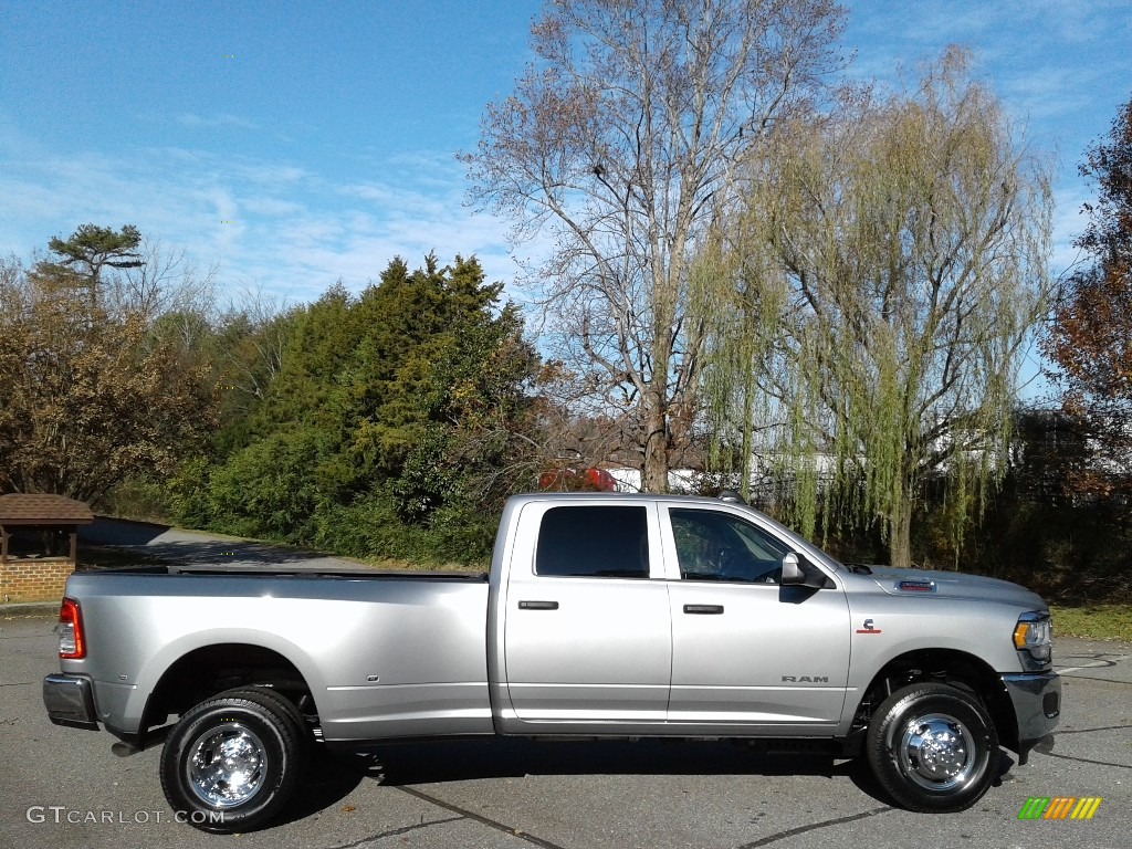 2019 3500 Tradesman Crew Cab 4x4 - Billet Silver Metallic / Black photo #5