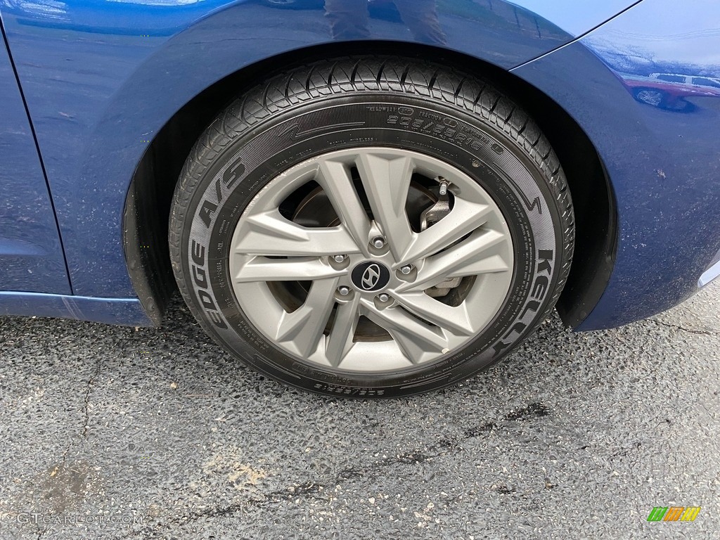 2019 Elantra SEL - Lakeside Blue / Gray photo #37