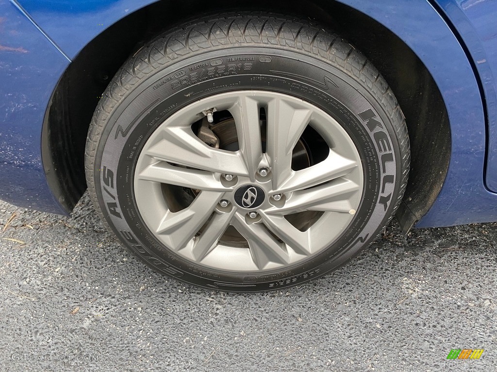 2019 Elantra SEL - Lakeside Blue / Gray photo #38
