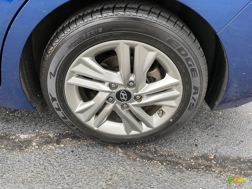 2019 Elantra SEL - Lakeside Blue / Gray photo #39
