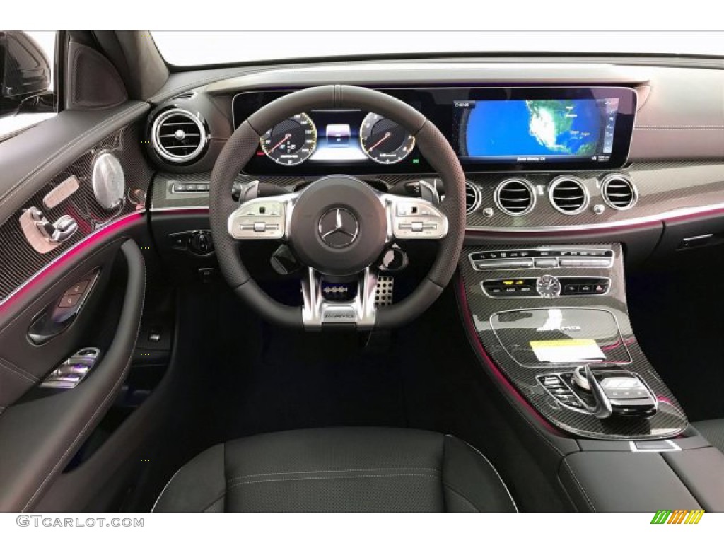 2020 Mercedes-Benz E 63 S AMG 4Matic Sedan Black Dashboard Photo #136231943