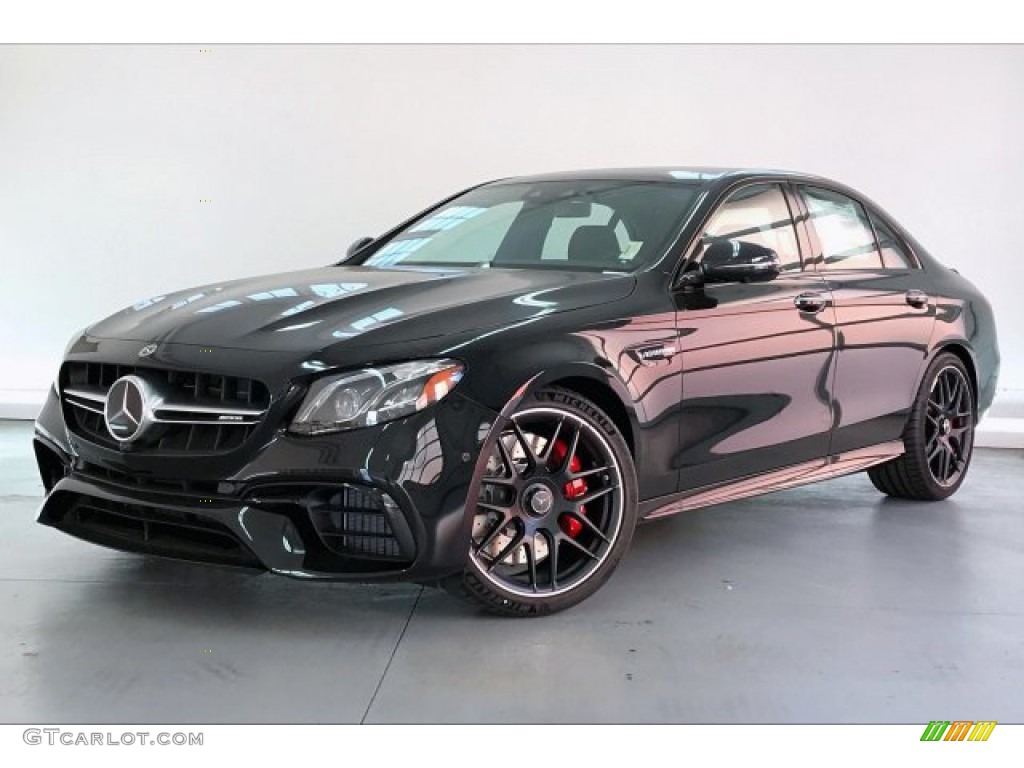 Black 2020 Mercedes-Benz E 63 S AMG 4Matic Sedan Exterior Photo #136232048