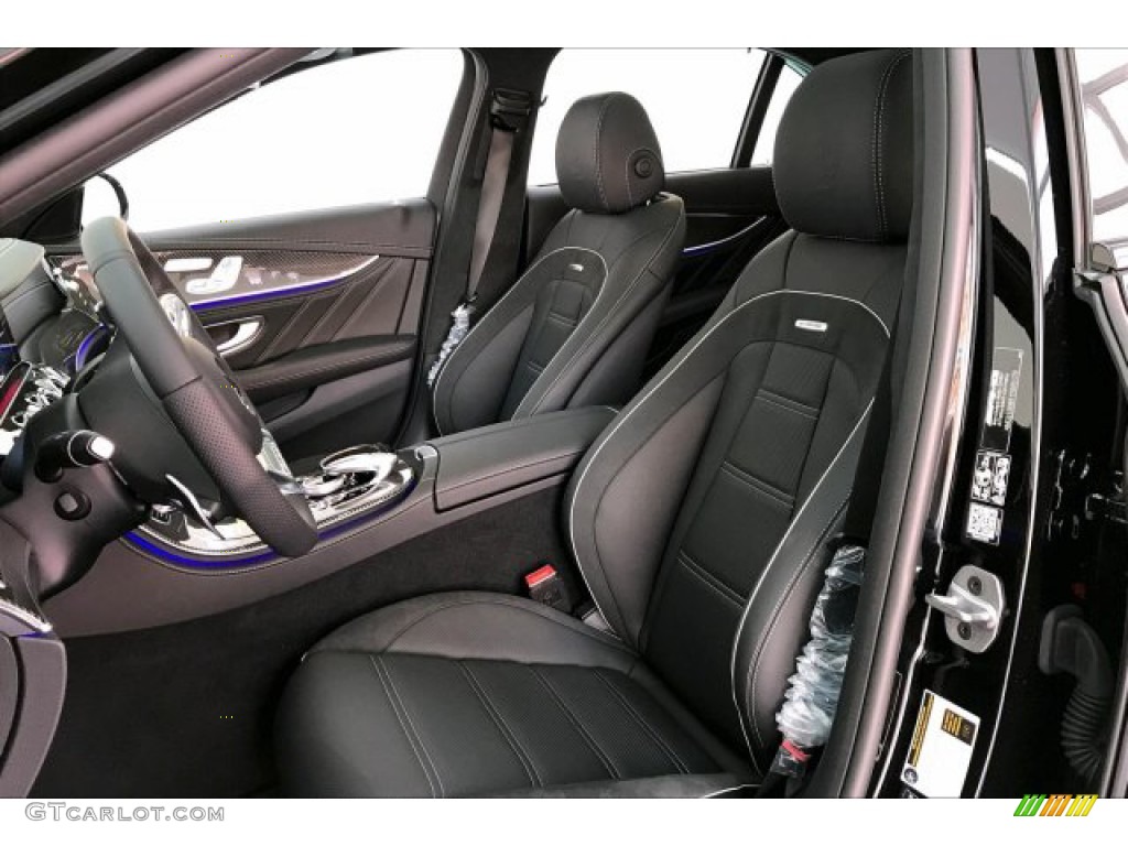 Black Interior 2020 Mercedes-Benz E 63 S AMG 4Matic Sedan Photo #136232060