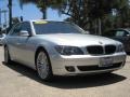 2007 Titanium Silver Metallic BMW 7 Series 750Li Sedan  photo #3