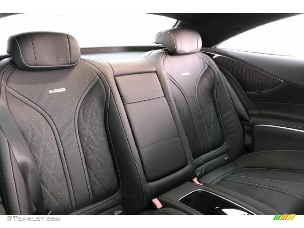 Black Interior 2020 Mercedes-Benz S 63 AMG 4Matic Coupe Photo #136232654