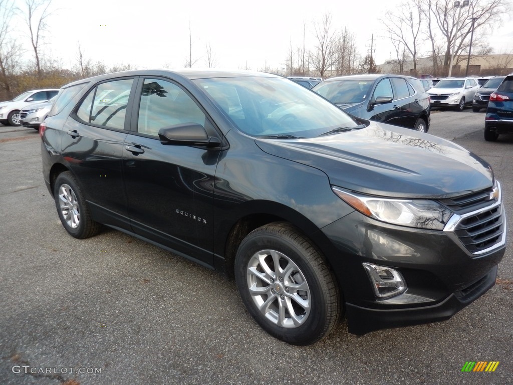 2020 Equinox LS - Nightfall Gray Metallic / Ash Gray photo #3