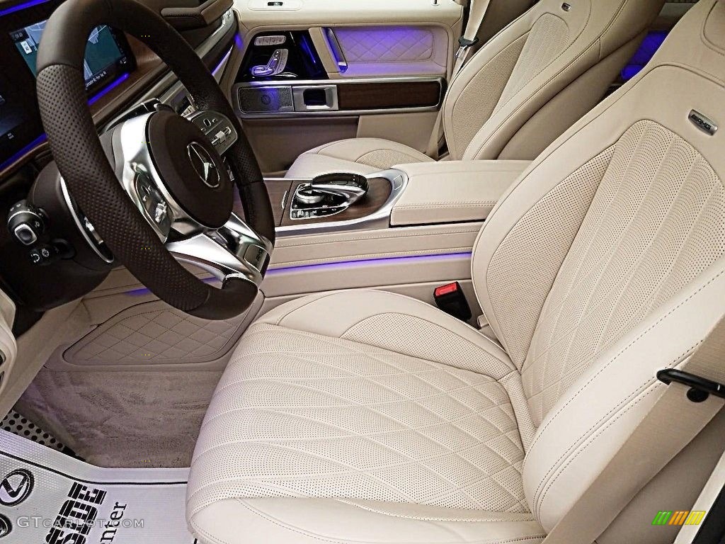 designo Macchiato Beige/Espresso Brown Interior 2020 Mercedes-Benz G 63 AMG Photo #136233158