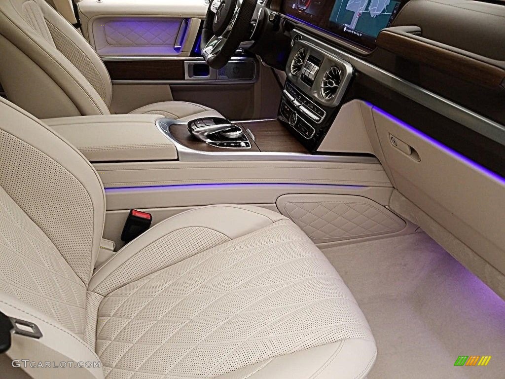 designo Macchiato Beige/Espresso Brown Interior 2020 Mercedes-Benz G 63 AMG Photo #136233164