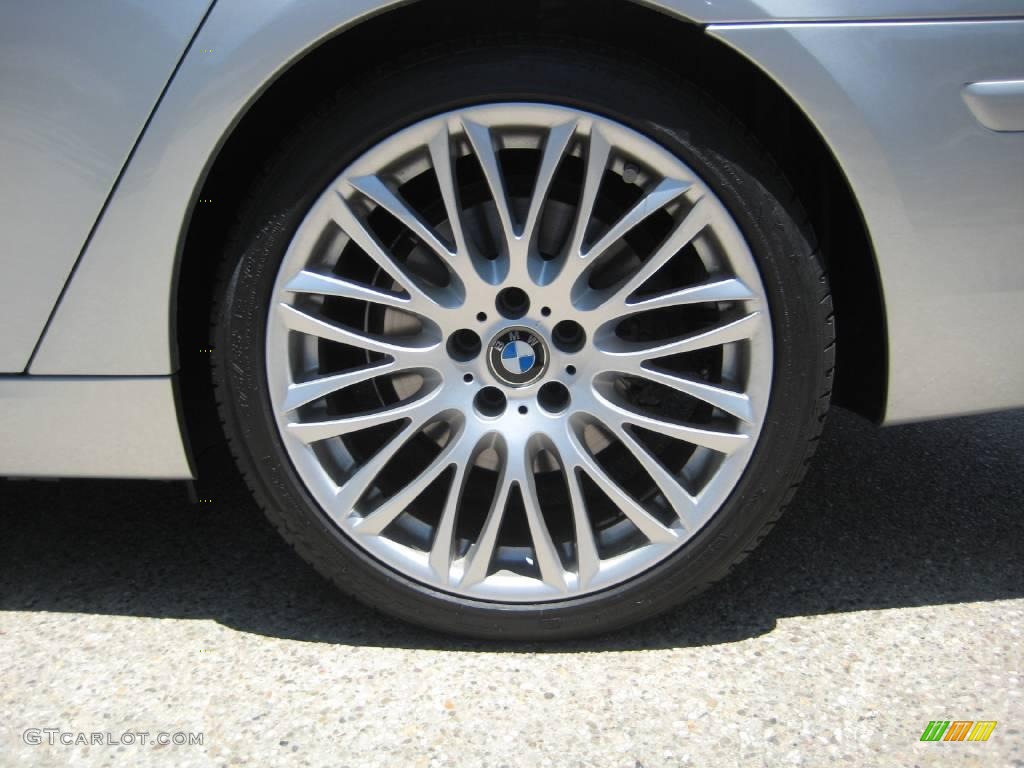 2007 7 Series 750Li Sedan - Titanium Silver Metallic / Black photo #11