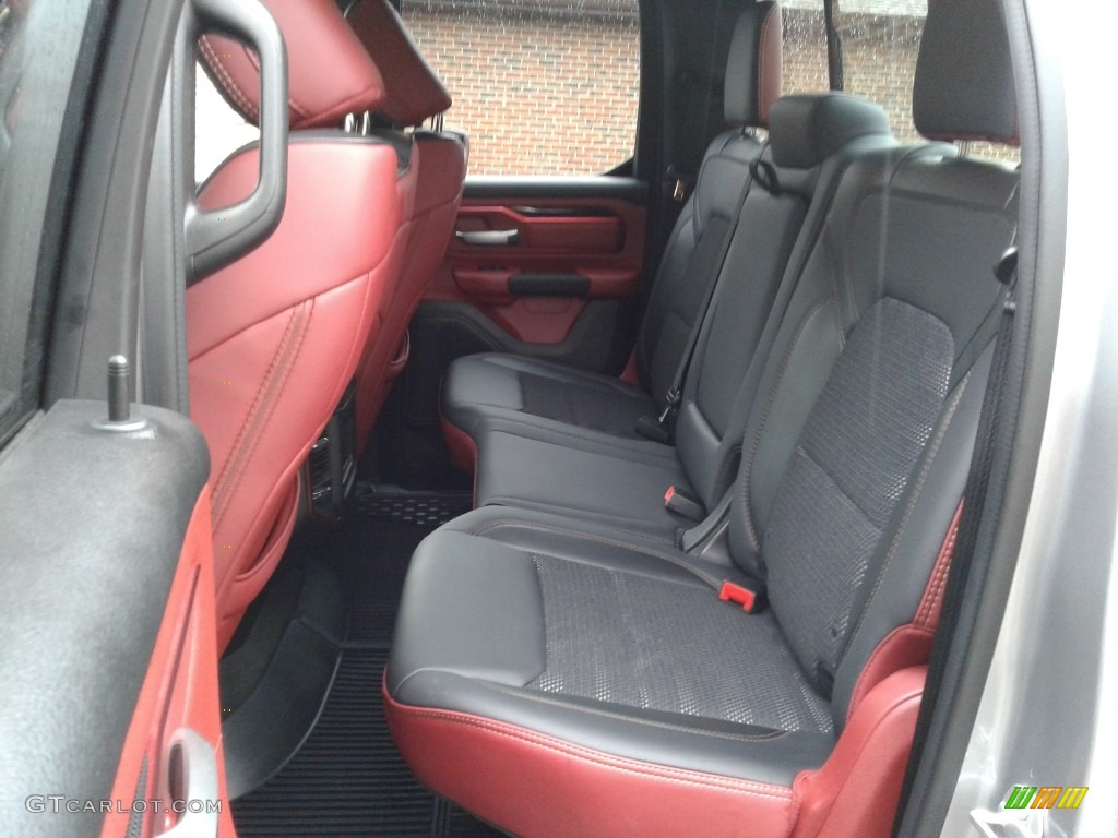 2019 Ram 1500 Rebel Quad Cab 4x4 Rear Seat Photo #136234025