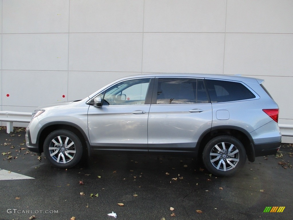 2019 Pilot EX-L AWD - Lunar Silver Metallic / Gray photo #2