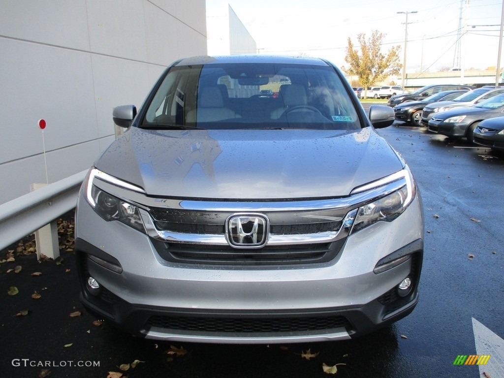 2019 Pilot EX-L AWD - Lunar Silver Metallic / Gray photo #8