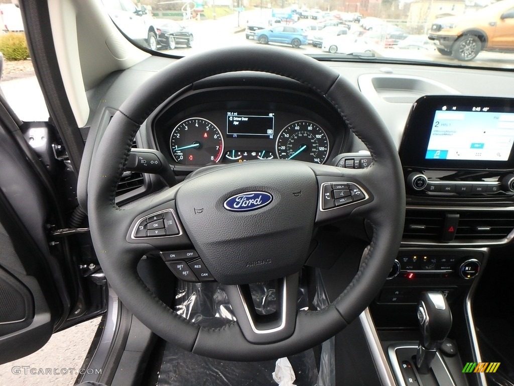 2019 EcoSport SE 4WD - Smoke Metallic / Ebony Black photo #17