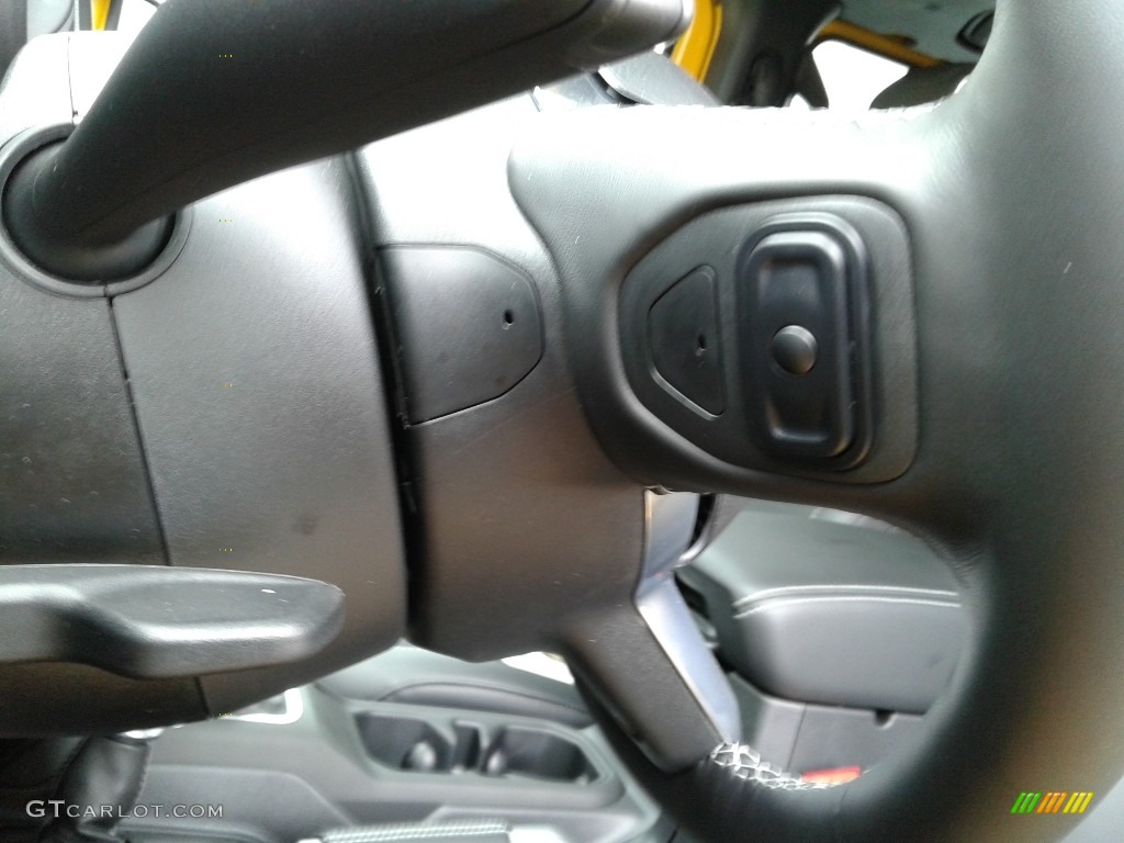 2019 Jeep Wrangler Unlimited MOAB 4x4 Black Steering Wheel Photo #136235879