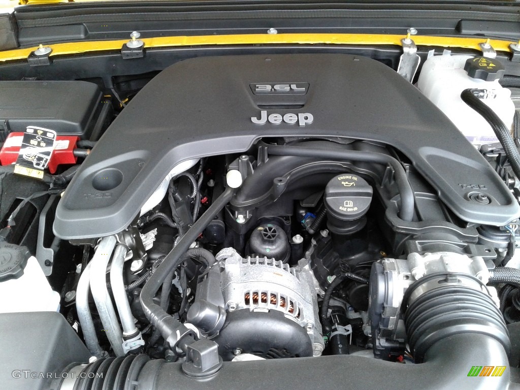 2019 Jeep Wrangler Unlimited MOAB 4x4 Engine Photos