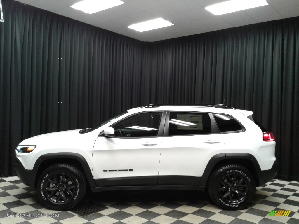 2020 Cherokee Upland 4x4 - Bright White / Black photo #1