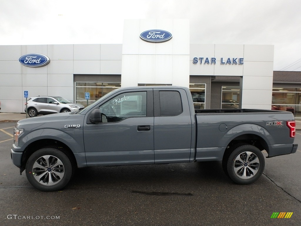 2019 F150 STX SuperCab 4x4 - Abyss Gray / Black photo #1