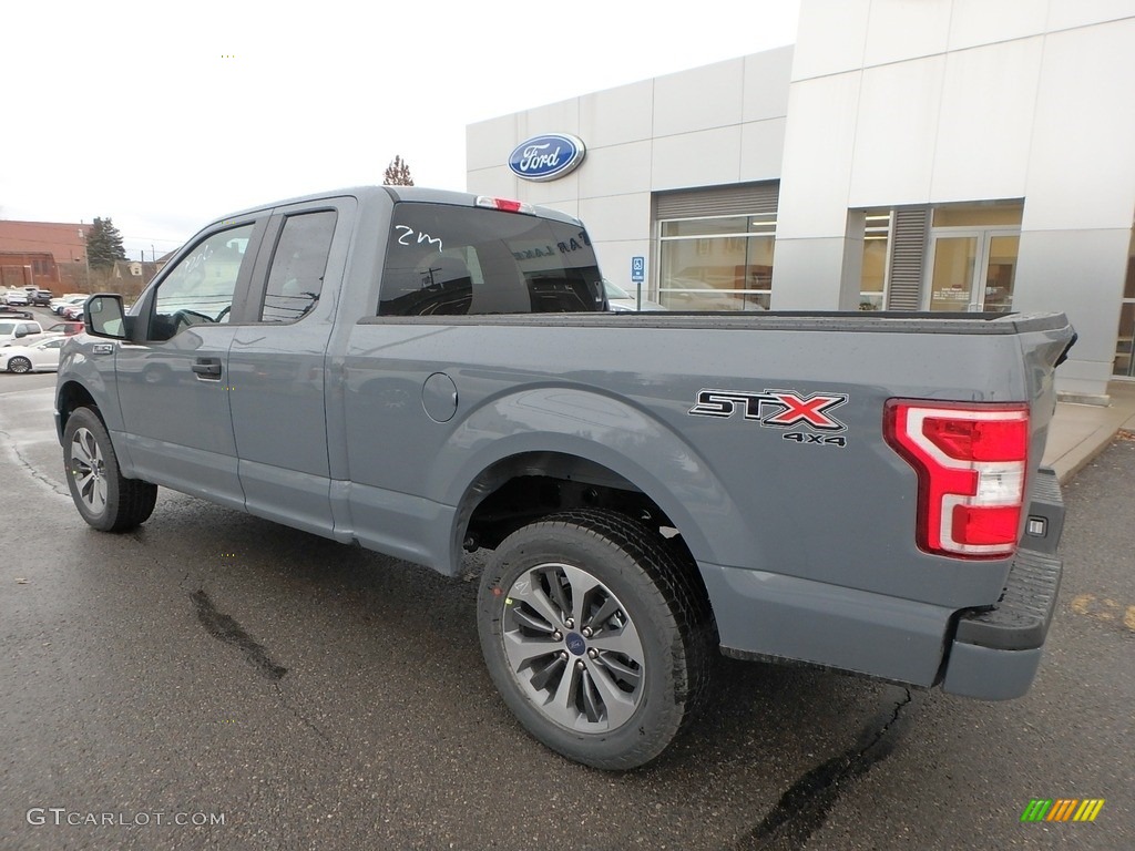 2019 F150 STX SuperCab 4x4 - Abyss Gray / Black photo #7