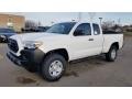 2020 Super White Toyota Tacoma SR Access Cab 4x4  photo #1