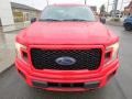 2019 Race Red Ford F150 STX SuperCab 4x4  photo #2