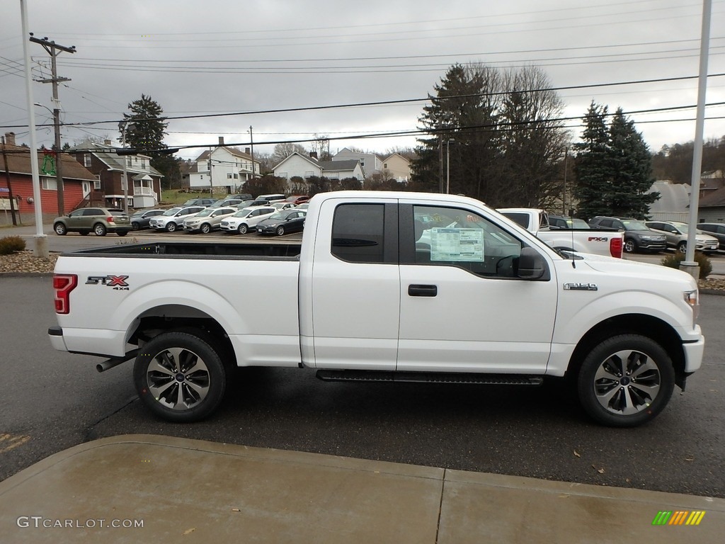 2019 F150 STX SuperCab 4x4 - Oxford White / Black photo #4