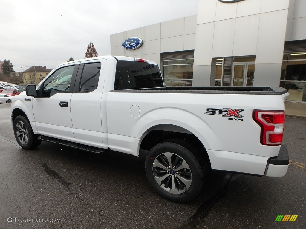 2019 F150 STX SuperCab 4x4 - Oxford White / Black photo #7