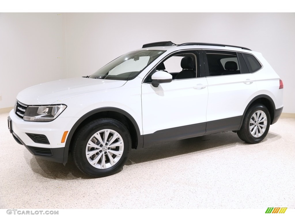 Pure White 2019 Volkswagen Tiguan SE 4MOTION Exterior Photo #136238054