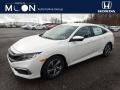 Platinum White Pearl - Civic LX Sedan Photo No. 1