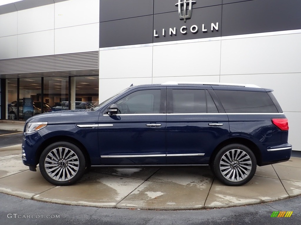 2019 Navigator Reserve 4x4 - Rhapsody Blue / Cappuccino photo #2