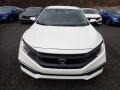 Platinum White Pearl - Civic LX Sedan Photo No. 7