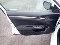 Black 2020 Honda Civic LX Sedan Door Panel