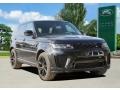 2020 Santorini Black Metallic Land Rover Range Rover Sport SVR  photo #2