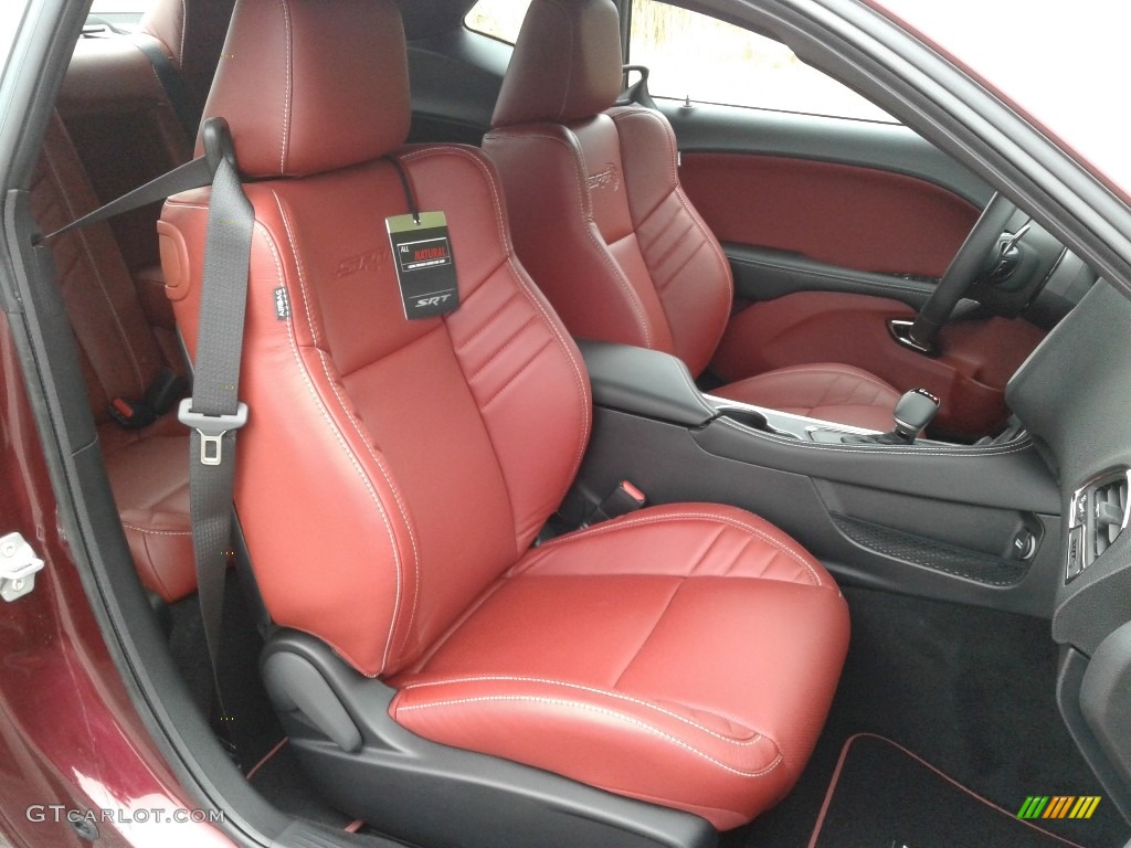 Demonic Red/Black Interior 2019 Dodge Challenger SRT Hellcat Redeye Widebody Photo #136239413
