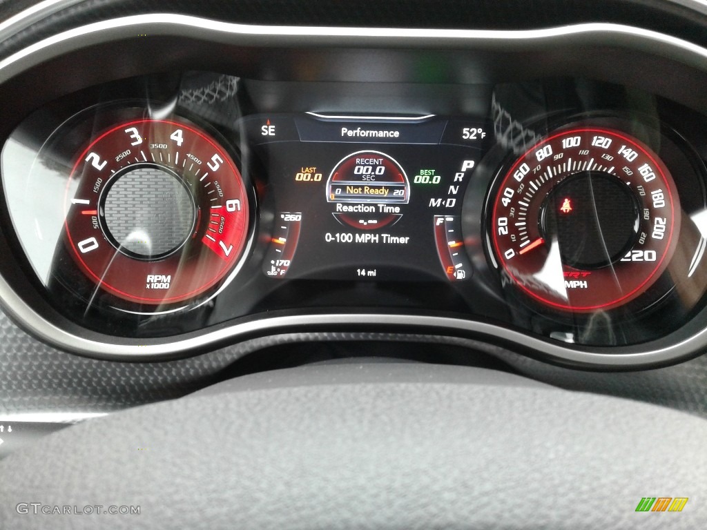 2019 Dodge Challenger SRT Hellcat Redeye Widebody Gauges Photo #136239524