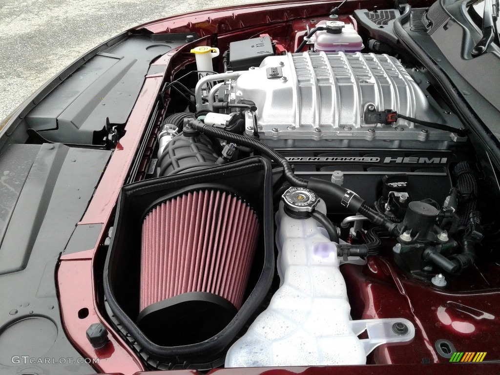 2019 Dodge Challenger SRT Hellcat Redeye Widebody 6.2 Liter Supercharged HEMI OHV 16-Valve VVT V8 Engine Photo #136240031