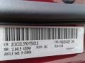 PRV: Octane Red Pearl 2019 Dodge Challenger SRT Hellcat Redeye Widebody Color Code