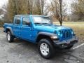 2020 Hydro Blue Pearl Jeep Gladiator Sport 4x4  photo #4