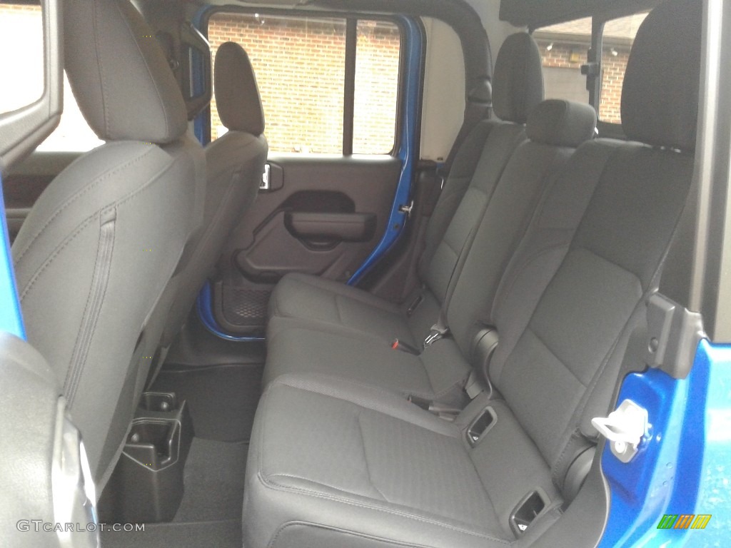 Black Interior 2020 Jeep Gladiator Sport 4x4 Photo #136240484
