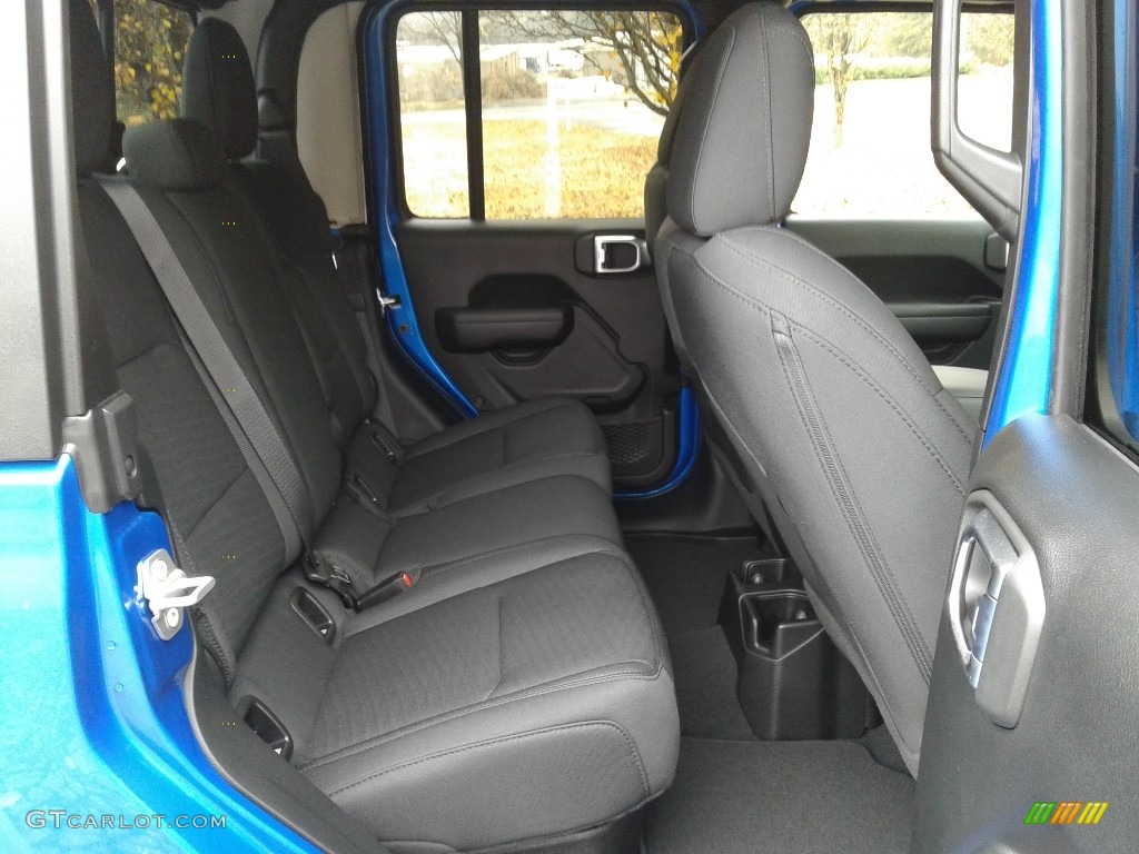 2020 Jeep Gladiator Sport 4x4 Rear Seat Photo #136240547