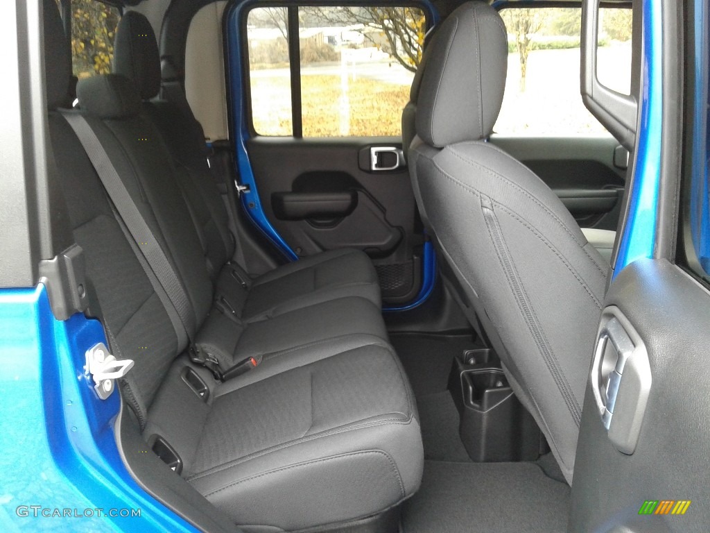 Black Interior 2020 Jeep Gladiator Sport 4x4 Photo #136240547