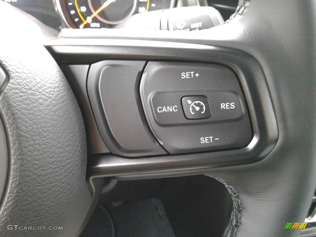 2020 Jeep Gladiator Sport 4x4 Black Steering Wheel Photo #136240658
