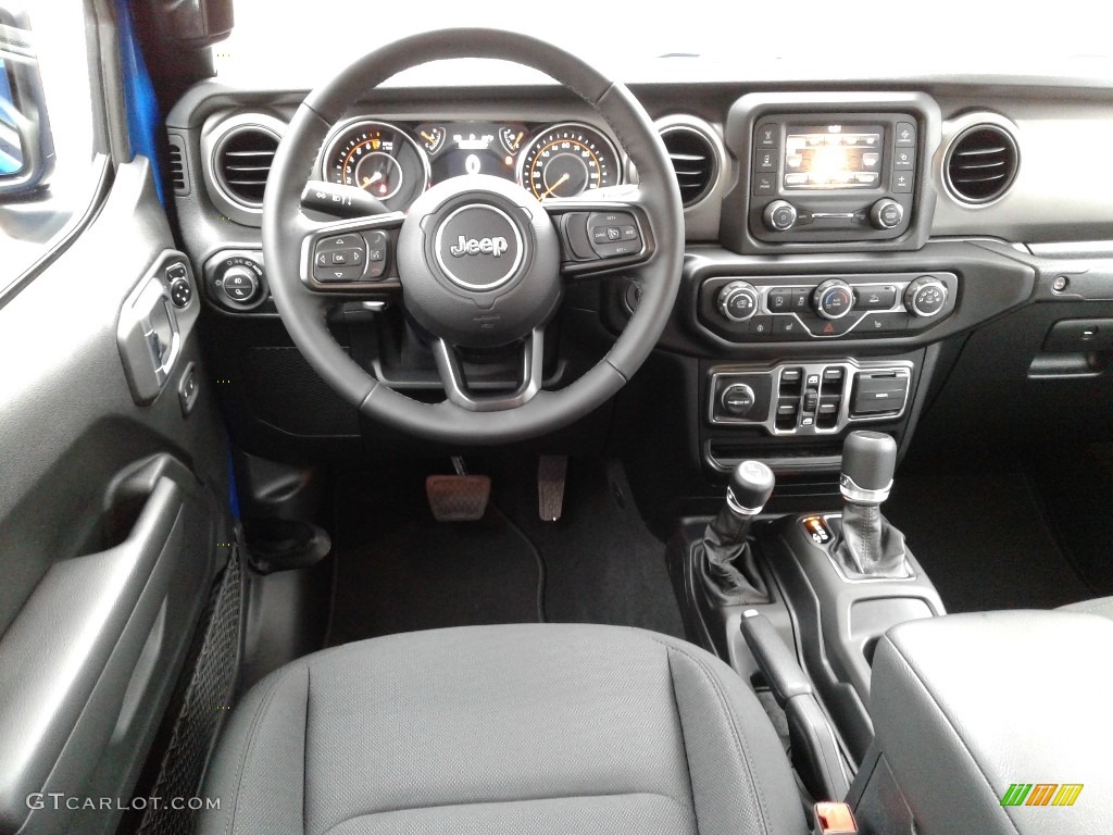 2020 Gladiator Sport 4x4 - Hydro Blue Pearl / Black photo #24