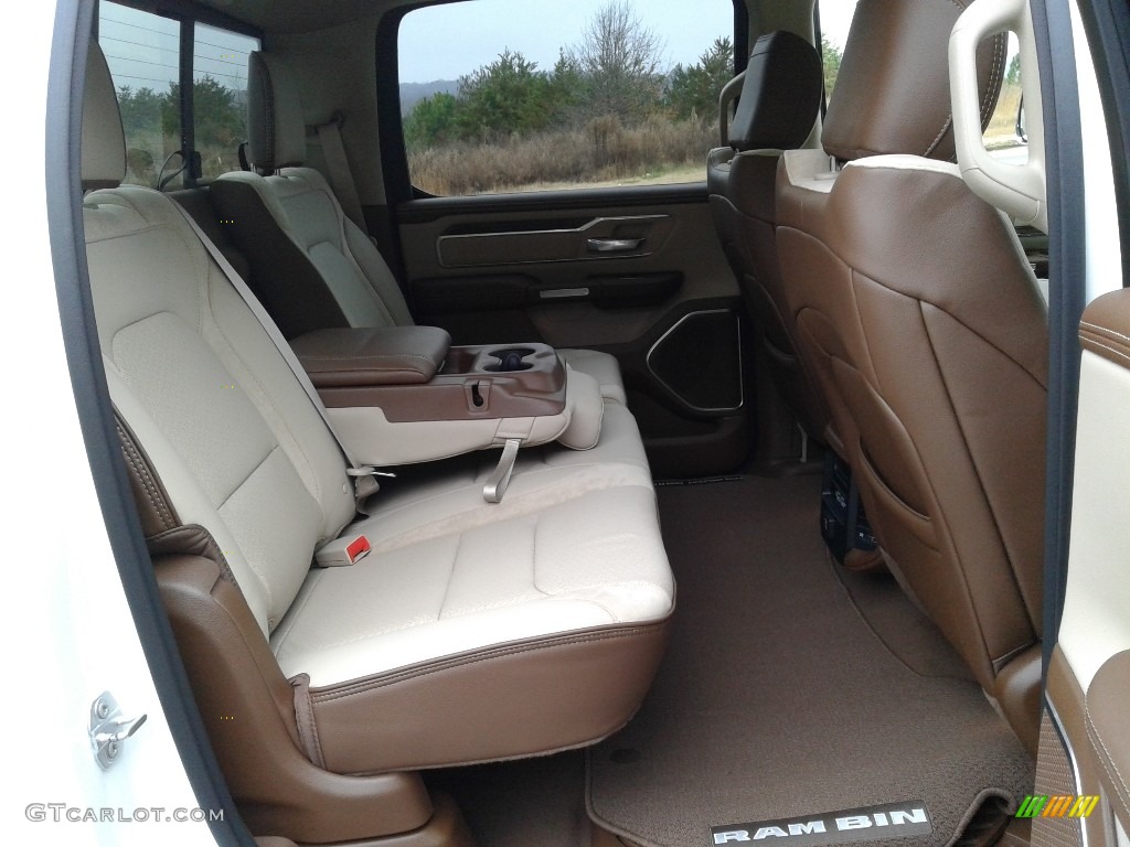 Light Frost Beige/Mountain Brown Interior 2020 Ram 1500 Laramie Crew Cab 4x4 Photo #136242095