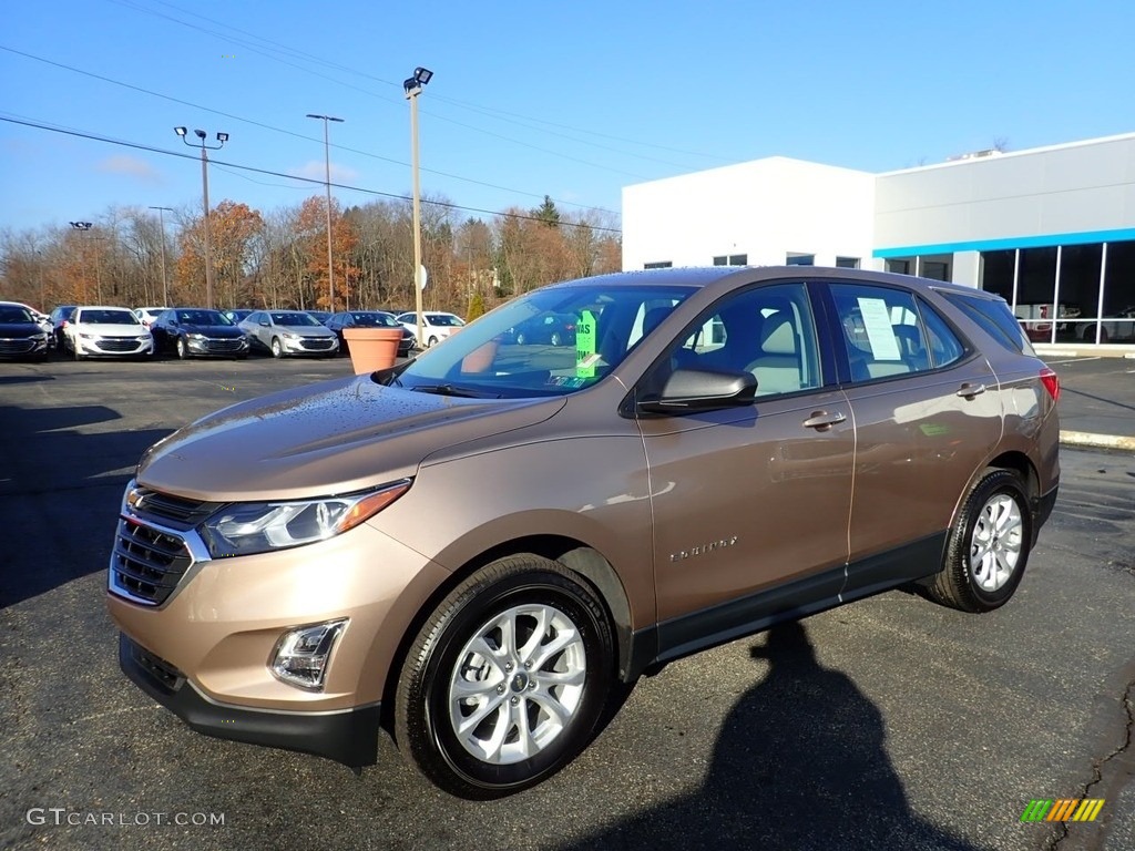 Sandy Ridge Metallic 2019 Chevrolet Equinox LS Exterior Photo #136242209