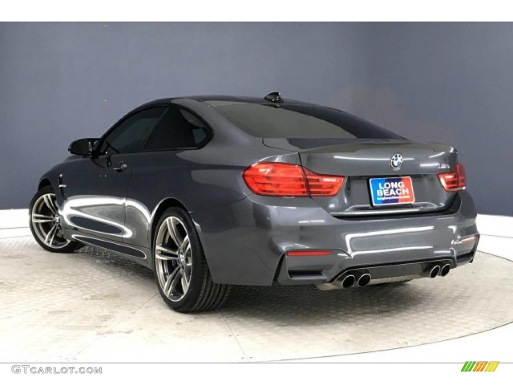 2017 M4 Coupe - Mineral Grey Metallic / Sakhir Orange/Black photo #10
