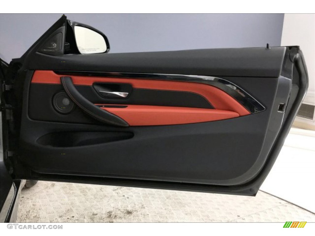 2017 M4 Coupe - Mineral Grey Metallic / Sakhir Orange/Black photo #25